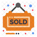 Sold Sign Sold Sold Property Icon