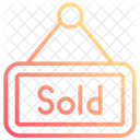 Sold Sold Property Sold Board Icon