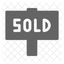 Sold Sign House Icon