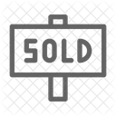 Sold Sign House Icon