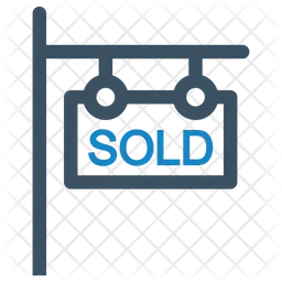 Sold Signboard  Icon