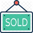 Sold signboard  Icon