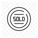 Sold Stamp Marked Stamped Icon
