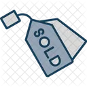 Sold Tag Sell Sold 아이콘