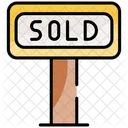 Sold Tag Tag Sold Label 아이콘