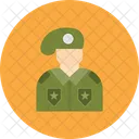 Soldado Militar Exercito Ícone