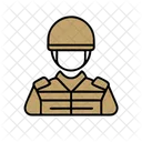 Soldado Combate Militar Icon