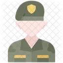 Soldado Exercito Militar Ícone