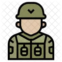 Soldado Militar Ejercito Icono