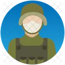 Soldado Swat Militar Icono