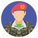 Militar Soldado Ejercito Icono