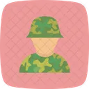 Soldado Exercito Ícone