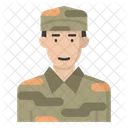 Soldado Exercito Militar Ícone