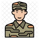 Soldado Ejercito Militar Icon