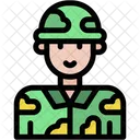 Soldado Militar Ejercito Icon