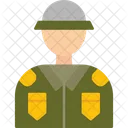 Soldado Exercito Homem Ícone