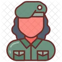 Soldado Guerreiro Militar Icon