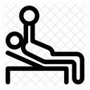 Gym Dumbbell Exercise Icon