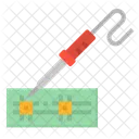 Soldering Iron Construction Icon