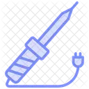 Soldering Iron Color Outline Icon 아이콘