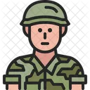 Soldier Infantry Military Icon