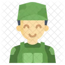 Soldier Army Man Police Icon