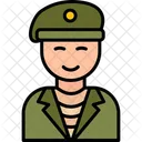 Soldier Occupation Profession Icon