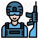 Soldier Minlitary Avatar Icon