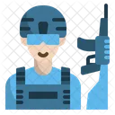 Soldier Minlitary Avatar Icon