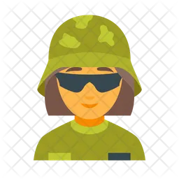 Soldier female  Icon