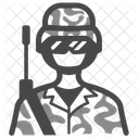 Soldier Warrior Army Icon