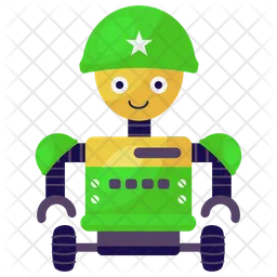 Soldier Robot  Icon