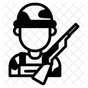 Soldier Silhouette Icon
