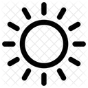 Soleil Climat Previsions Icône