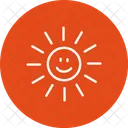 Soleil Sourire Icône