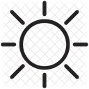 Soleil Ensoleille Jour Icon