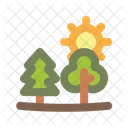 Arbre Bois Meteo Icon