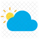 Soleil Ensoleille Nuage Icon