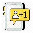 Solicitud De Amistad Notificacion Perfil Icono