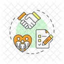 Solicitud de voluntariado  Icono