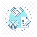 Solicitud de voluntariado  Icono