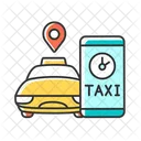 Solicitud de taxi  Icono