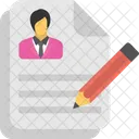 Trabajo Solicitudes Contratacion Icono