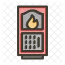 Solid Fuel Boiler Appliance Fuel Icon