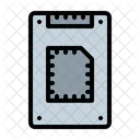 SSD Speicher Computer Symbol