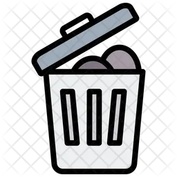 Solid waste  Icon