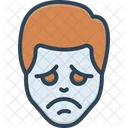 Solitario Solo Desamparado Icono