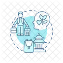 Solo Travel Individual Self Discovery Icon