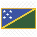 Solomon Islands Flag Country Icon