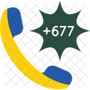 Solomon Islands Country International Code Icon